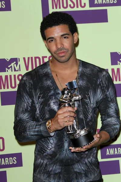 Erpel bei den Video Music Awards 2012 Presseraum, Heftklammern Zentrum, los angeles — Stockfoto