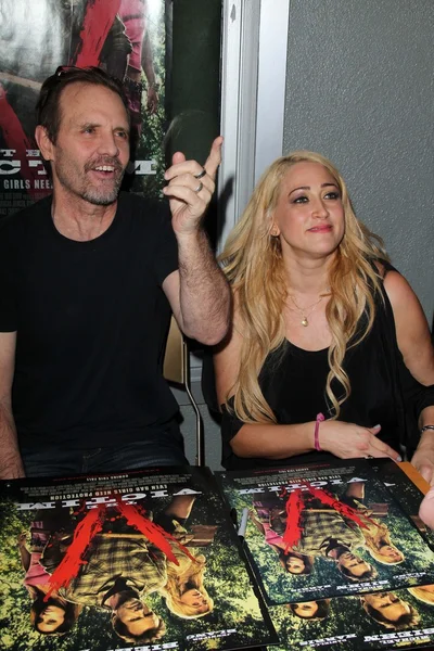 Michael Biehn, Jennifer Blanc — Zdjęcie stockowe