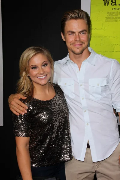 Shawn Johnson, Derek Hough — Stock Photo, Image