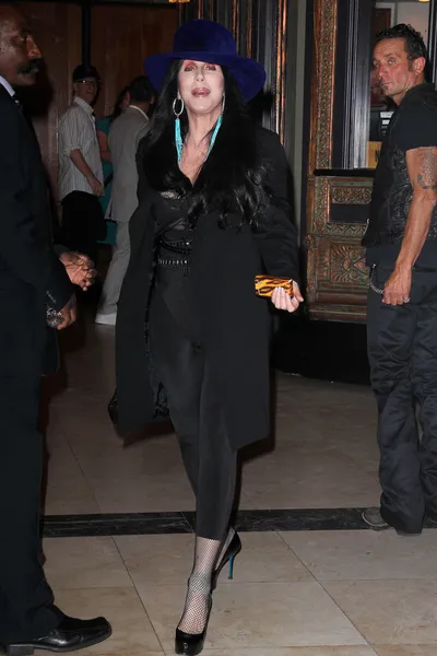 Cher no "Livro de Mórmon" Los Angeles Noite de Abertura, Pantages, Hollywood — Fotografia de Stock