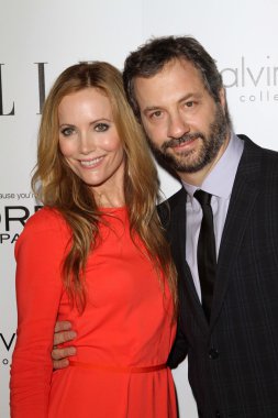 Leslie mann, judd apatow, elle dergisinin 17 yıllık kadın Hollywood, dört mevsim, los angeles, ca 10-15-12