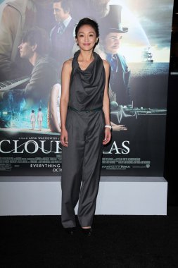 Xun zhou, bulut atlas los angeles premiere, Çin Tiyatrosu, hollywood, ca 10-24-12