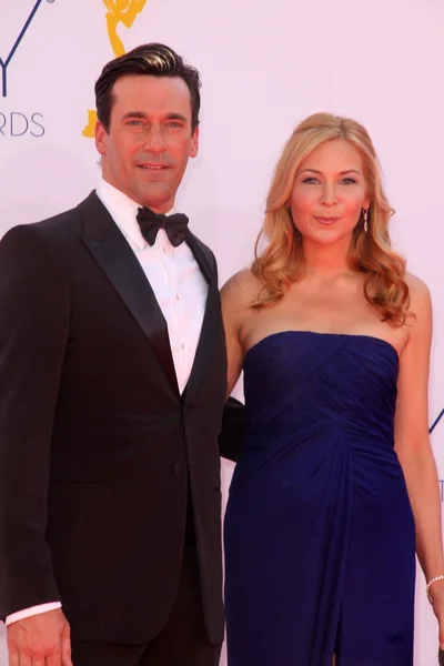 Jon Hamm, Jennifer Westfeldt — Stock fotografie