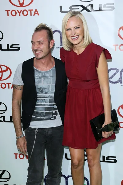 Malin Akerman and husband Roberto Zincone — Stock Photo, Image