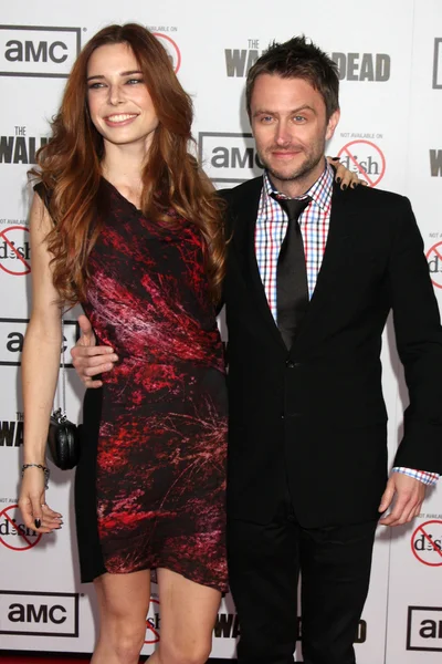 Chloe Dykstra, Chris Hardwick — Foto Stock