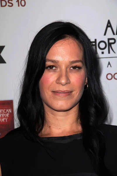 Franka Potente alla prima proiezione di FXs American Horror Story Asylum, Paramount Theater, Hollywood, CA 10-13-12 — Foto Stock