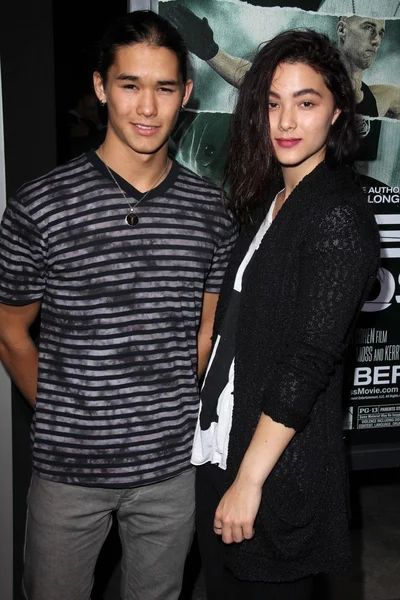 Booboo Stewart, Fivel Stewart en el Alex Cross Los Angeles Premiere, Arclight, Hollywood, CA 10-15-12 — Foto de Stock