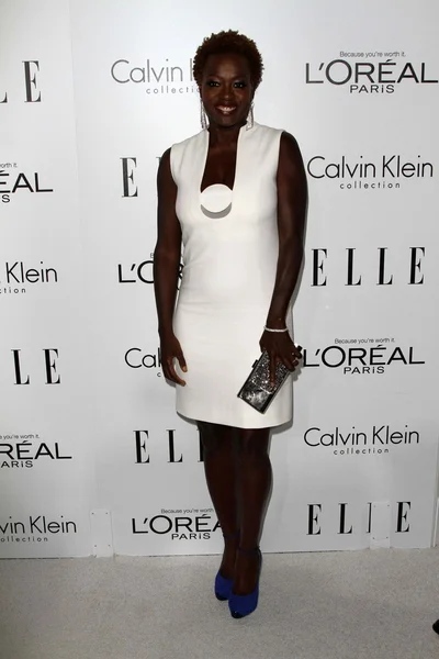 Viola Davis all'Elle Magazine 17th Annual Women in Hollywood, Four Seasons, Los Angeles, CA 10-15-12 — Foto Stock