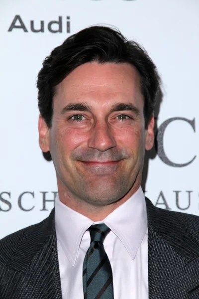 John hamm op reel verhalen echte leven gepresenteerd door de film en televisie Fonds, melk studios, los angeles, ca 10-20-12 — Stockfoto