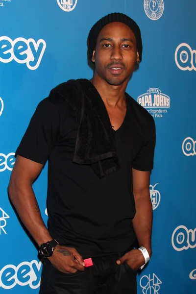 Brandon T. Jackson at the Chris Brown Channel Launch Party, Private Location, Los Angeles, CA 10-20-12 — Stock Photo, Image