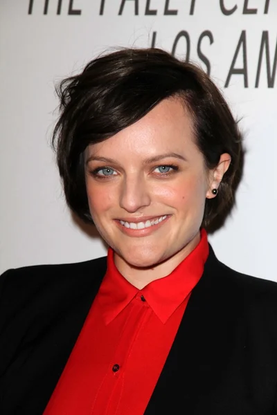 Elisabeth Moss at the Paley Center Annual Los Angeles Benefit, The Lot, West Hollywood, CA 10-22-12 — Stock Photo, Image