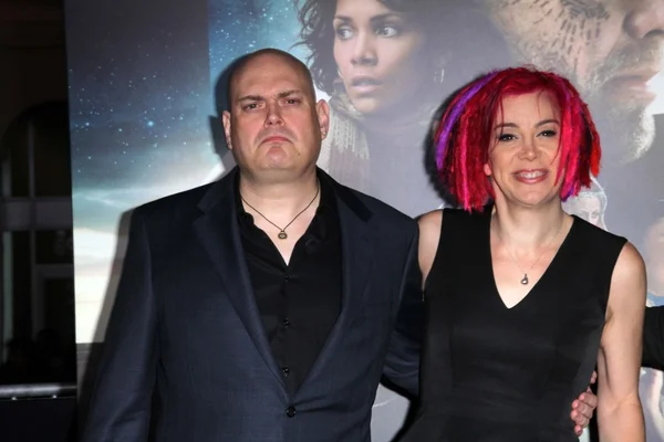 Andy Wachowski, Lana Wachowski at the Cloud Atlas Los Angeles Premiere, Chinese Theatre, Hollywood, CA 10-24-12 — Stock Photo, Image