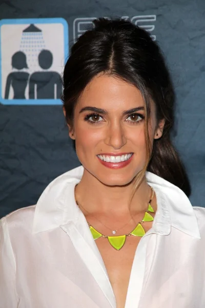 Nikki Reed attends the AXE Showerpooling Event, USC Hahn Plaza, Los Angeles, CA 10-02-12 — Stock Photo, Image