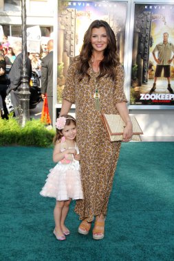 Ali landry ve kızı görevli, premiere regency Köyü tiyatro, westwood, ca. 07-06-11