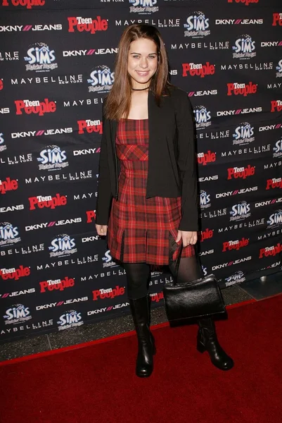 Lyndsy Fonseca at the Teen 2003 Artist Of The Year and AMA After Party, Avalon, Hollywood, CA 11-16-03 — Stock Photo, Image