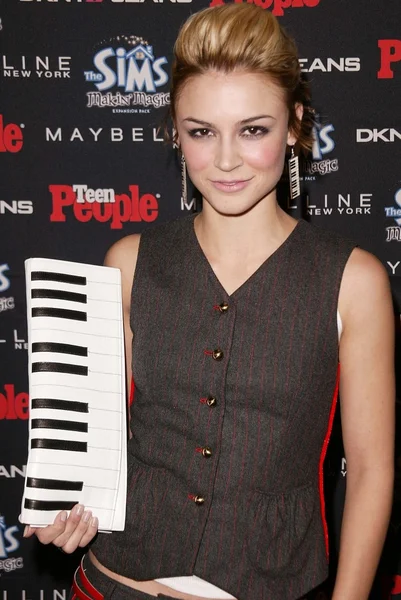 Samaire Armstrong al Teen 2003 Artista dell'anno e AfterParty AMA, Avalon, Hollywood, CA 11-16-03 — Foto Stock