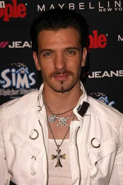 JC chasez på teen 2003 artist i år och ama efterfesten, avalon, hollywood, ca 11-16-03 — Stockfoto