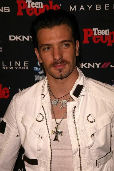 J.C. Chasez на премии Teen 2003 Artist Of The Year — стоковое фото