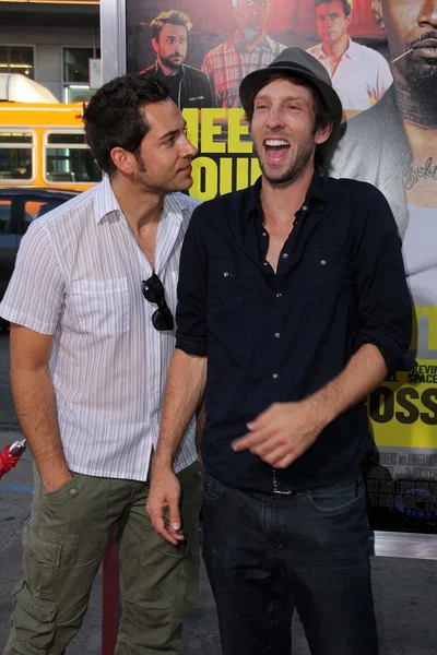 Zachary Levi, Joel David Moore — Foto de Stock