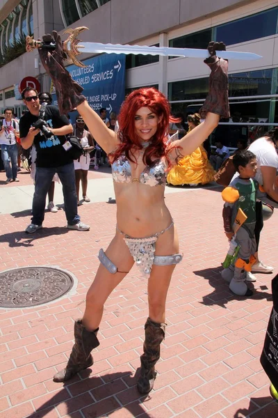 Alicia Arden en San Diego Comic-Con International 2011, San Diego Convention Center, San Diego, CA. 07-23-11 —  Fotos de Stock