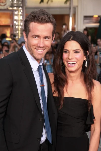 Ryan Reynolds, Sandra Bullock — Zdjęcie stockowe