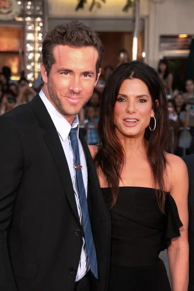 Ryan Reynolds, Sandra Bullock — Zdjęcie stockowe