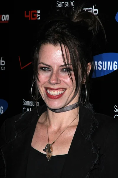 Fairuza balk beim samsung galaxie tablet 10.1 launch event, dem beverly, — Stockfoto