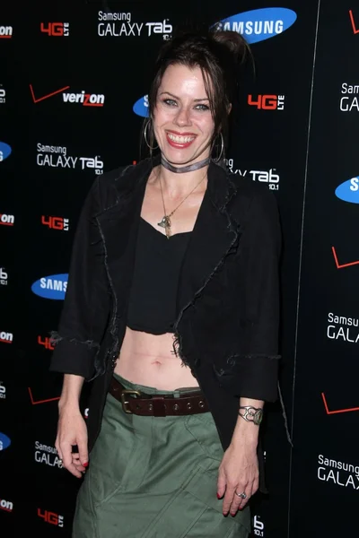 Fairuza Balk en el Samsung Galaxy Tablet 10.1 Lanzamiento de eventos, El Beverly , — Foto de Stock