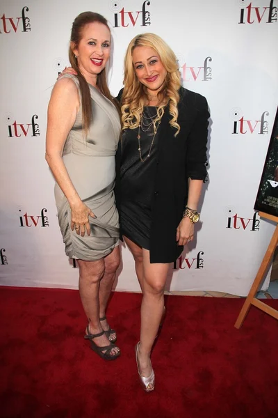 Jenise Blanc, Jennifer Blanc-Biehn at "The Victim" Red Carpet Screening, L — Stock Photo, Image