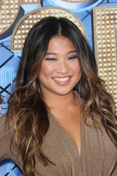 Jenna Ushkowitz al "Glee The 3D Concert Movie" Prima mondiale, Village — Foto Stock