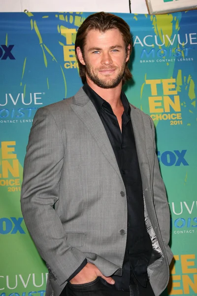 Chris Hemsworth at the 2011 Teen Choice Awards, Universal Amphitheater, Un — 图库照片