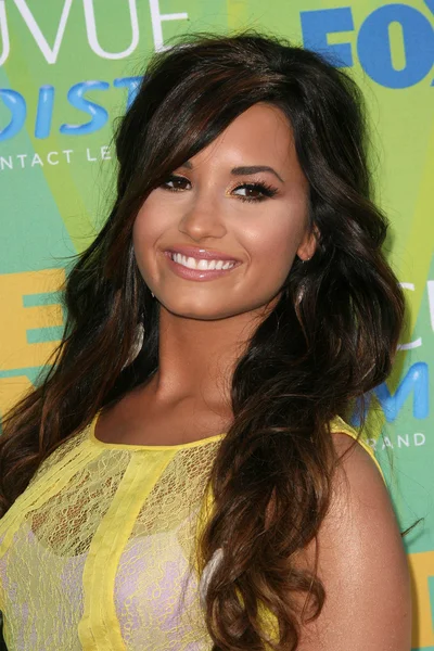 Demi Lovato at the 2011 Teen Choice Awards, Universal Amphitheater, Univer — Stock Photo, Image