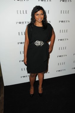 Mindy Kaling at the ELLE Women in Television party, SoHo House, West Holly