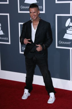 Michael The Situation Sorrentino at the 53rd Annual Grammy Awards, Staples