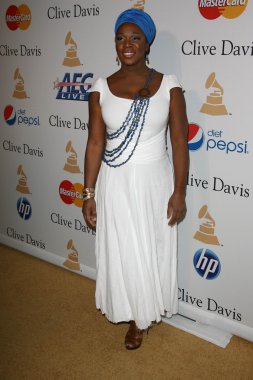 India Arie at the Clive Davis Pre-Grammy Awards Party, Beverly Hilton Hote