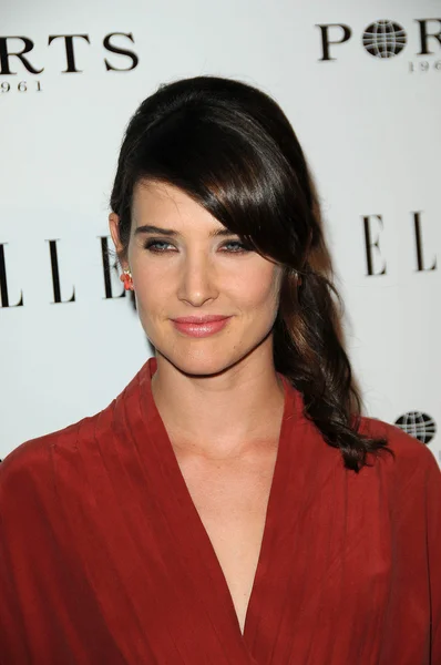 Cobie Smulders at the ELLE Women in Television party, SoHo House, West Hol — Stock Fotó