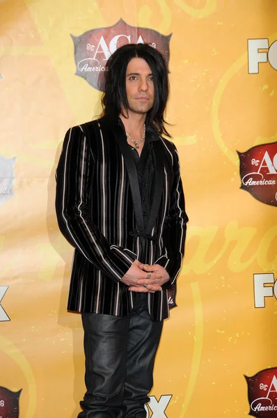 Chris Angel na Sala de Imprensa do American Country Awards 2010, MGM Grand Hote — Fotografia de Stock