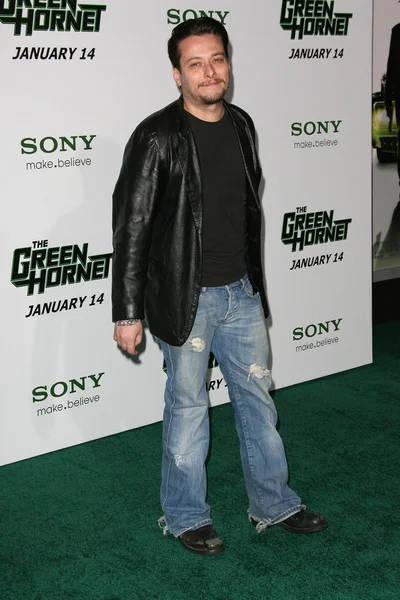 Edward Furlong al "The Green Hornet" Los Angeles Premiere, Chinese Theater — Foto Stock