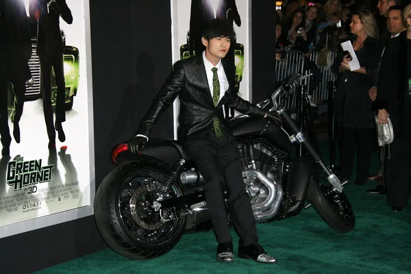 Jay Chou a "The Green Hornet" Los Angeles Premiere, kínai Színház, Holl — Stock Fotó