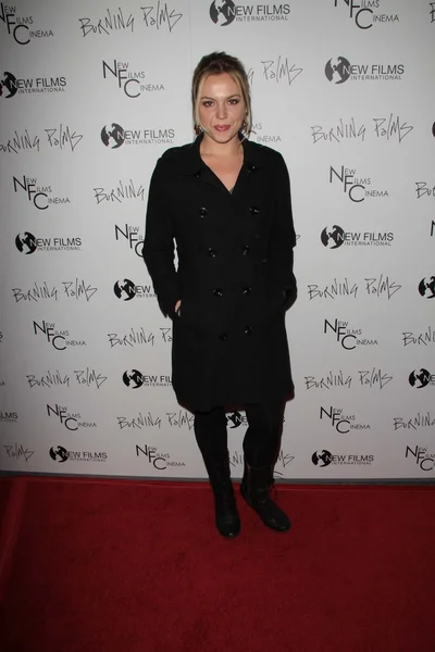 Agnes Bruckner en el Burning Palms Los Angeles Premiere, ArcLight Cinemas, Hollywood, CA. 01-12-11 — Foto de Stock