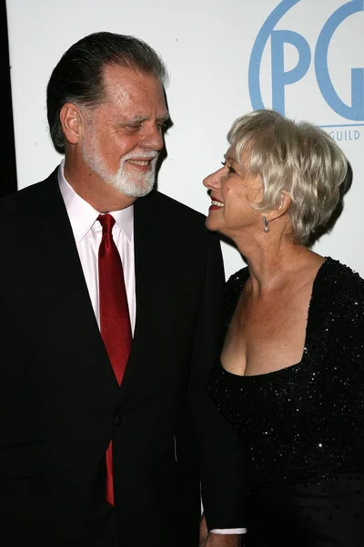 Taylor Hackford, Helen Mirren — Fotografia de Stock