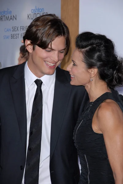 Ashton Kutcher, Demi Moore — Zdjęcie stockowe