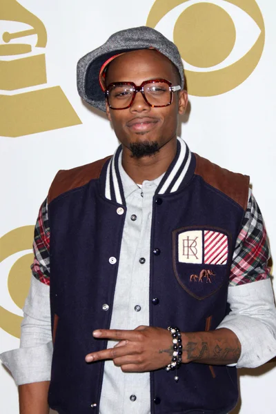 B.o.b bei den Grammys Nominierungskonzert live, club nokia, los angeles, ca — Stockfoto