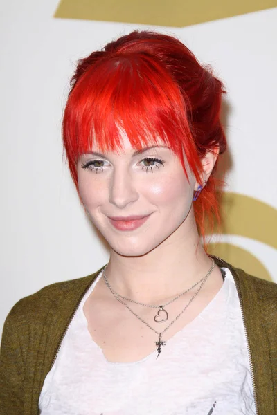 Hayley Williams no Grammy Nominations Concert Live, Club Nokia, Los A — Fotografia de Stock