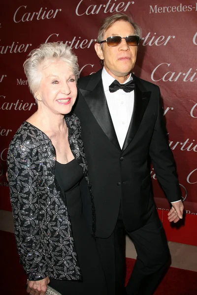 Michael York and wife at the 22nd Annual Palm Springs International Film F — Stok fotoğraf