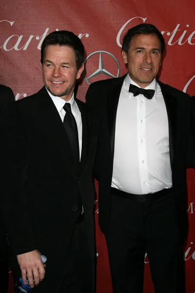 Mark Wahlberg and David O. Russell at the 22nd Annual Palm Springs Interna — Stockfoto