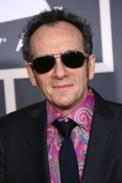 Elvis Costello at the 53rd Annual Grammy Awards, Staples Center, Los Angel — Stok fotoğraf