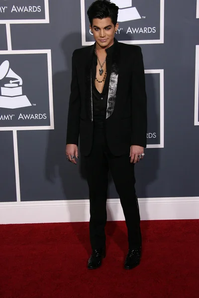 Adam Lambert no Grammy Awards 53rd Annual, Staples Center, Los Angeles, CA. 02-13-11 — Fotografia de Stock