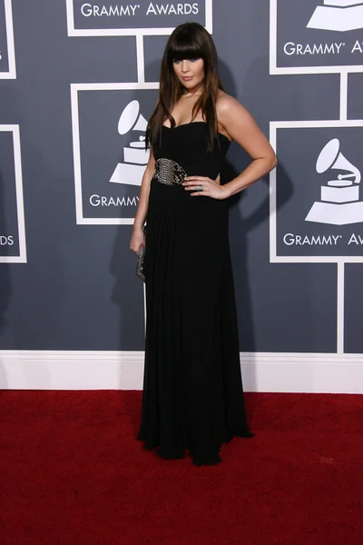Hillary Scott no Grammy Awards 53rd Annual, Staples Center, Los Angele — Fotografia de Stock