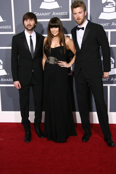 Lady Antebellum at the 53rd Annual Grammy Awards, Staples Center, Los Ange — Stock Photo, Image